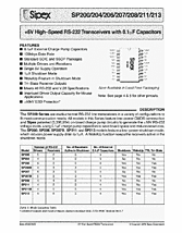 DataSheet SP211E pdf